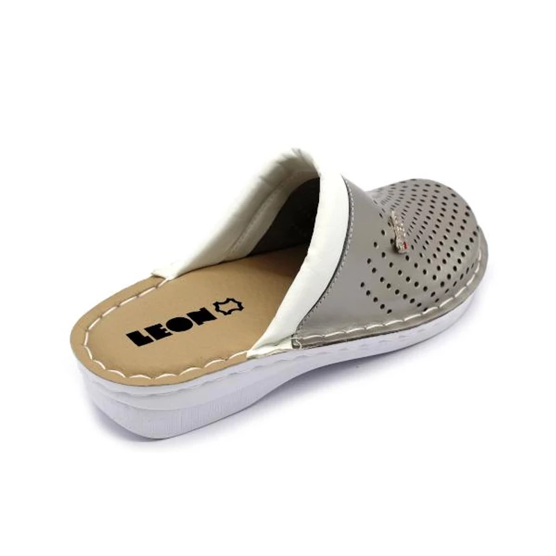 V262 LEON Comfort női bőr klumpa