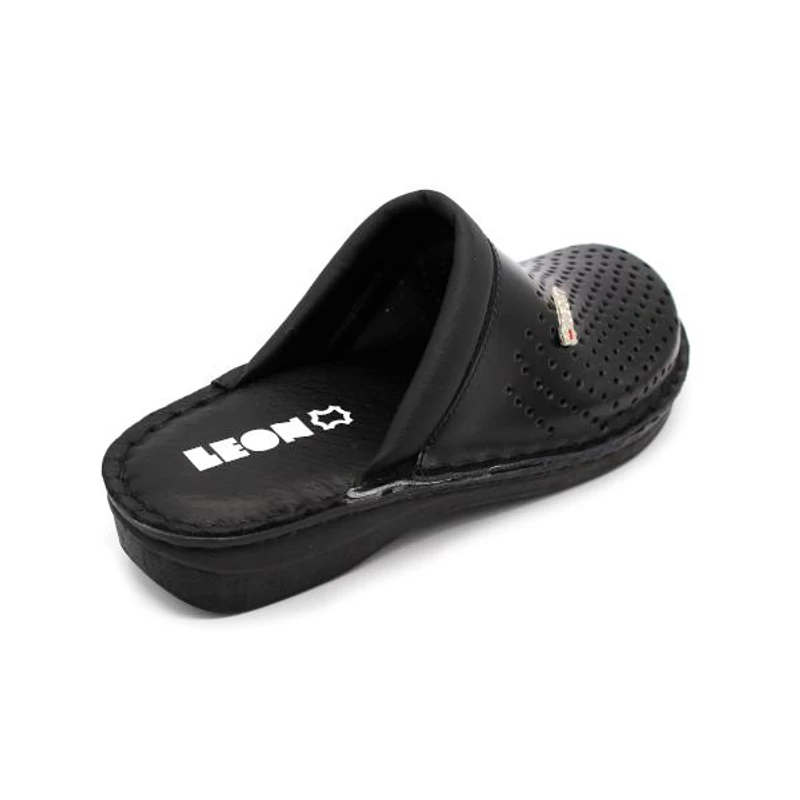 V262 LEON Comfort női bőr klumpa