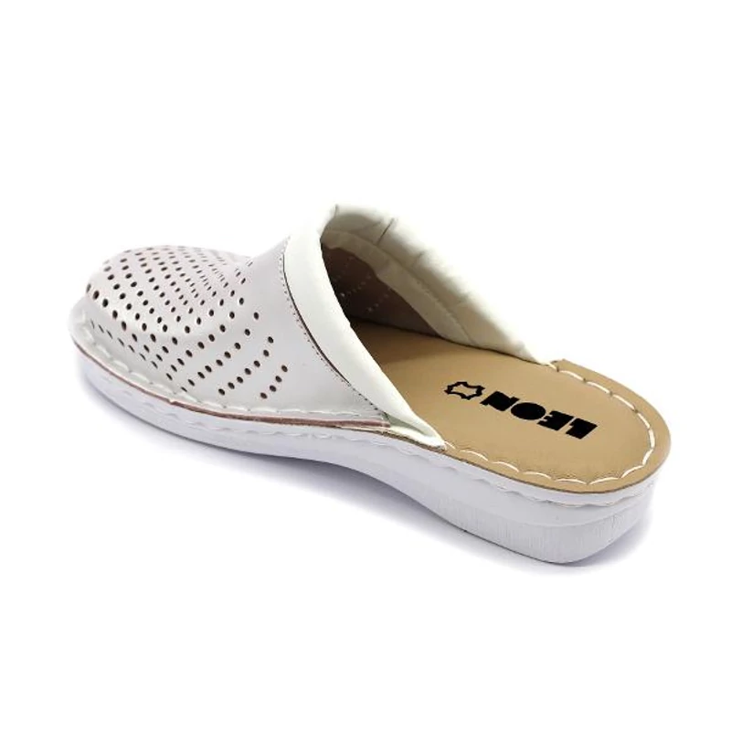 V262 LEON Comfort női bőr klumpa