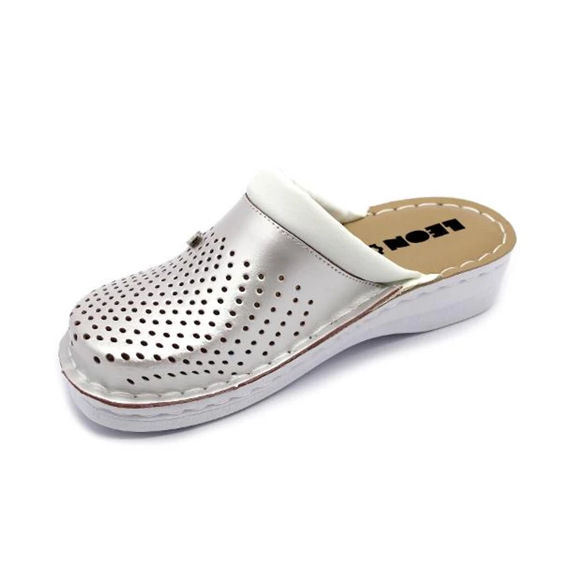 V262 LEON Comfort női bőr klumpa