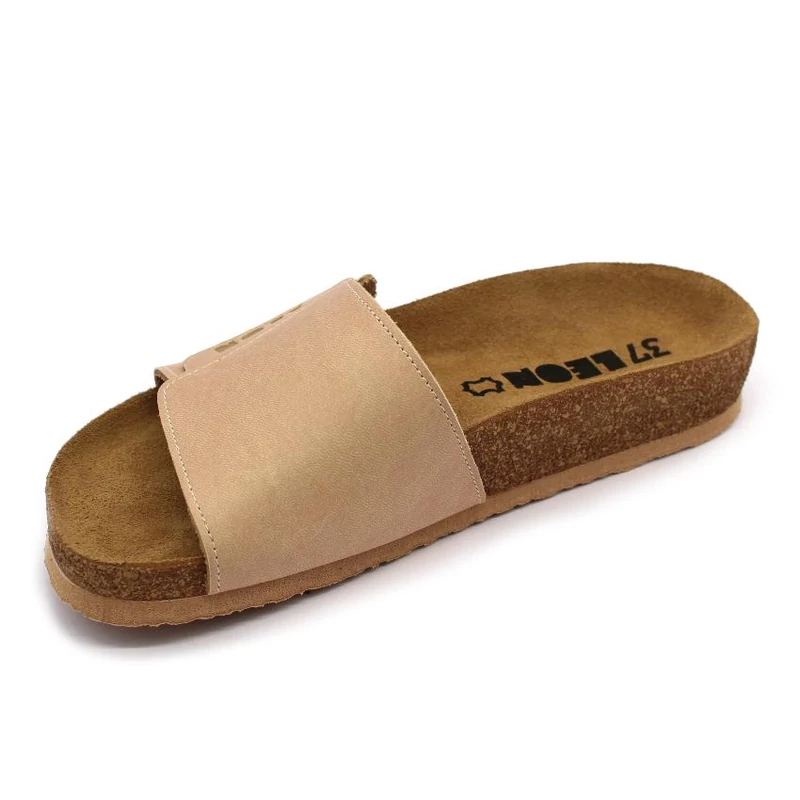 4022 LEON Comfort női bőr papucs