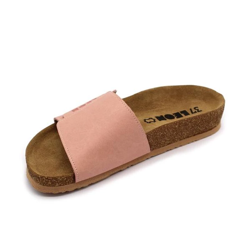 4022 LEON Comfort női bőr papucs