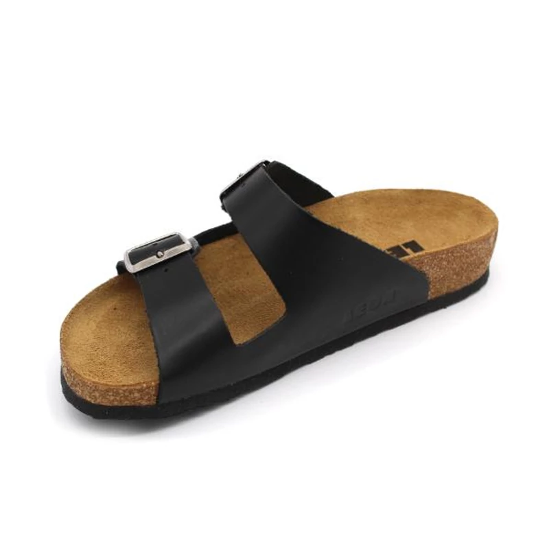 4723 LEON Comfort férfi bőr papucs