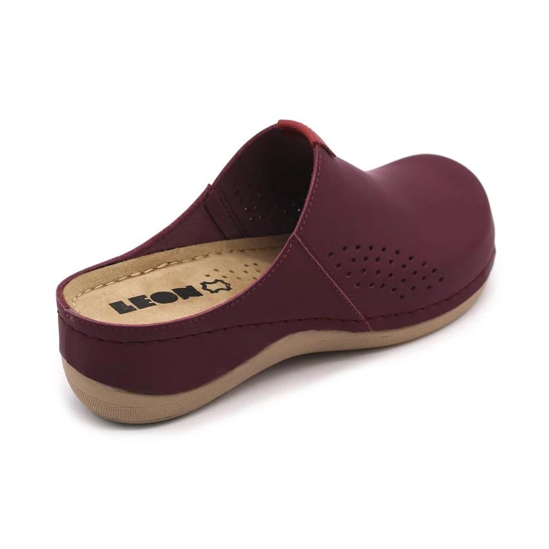 930 LEON Comfort női bőr klumpa