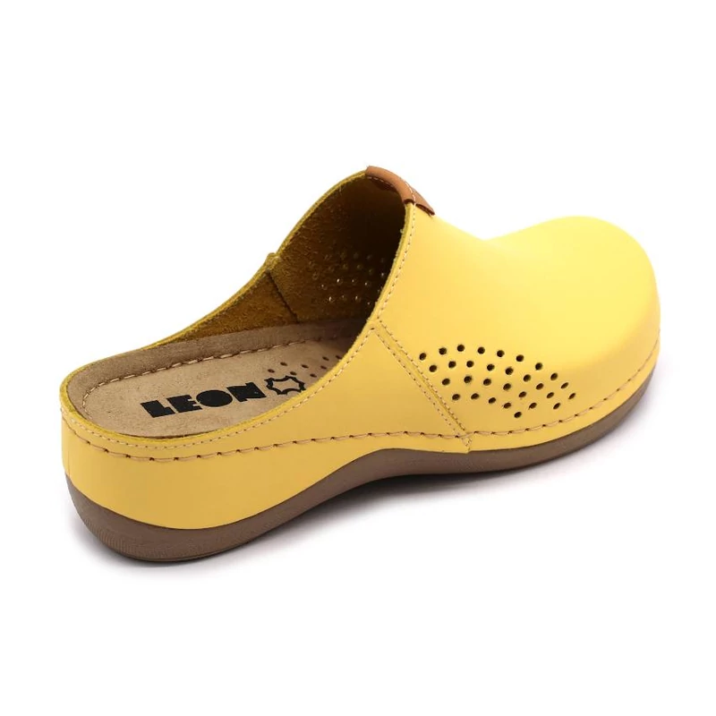 930 LEON Comfort női bőr klumpa