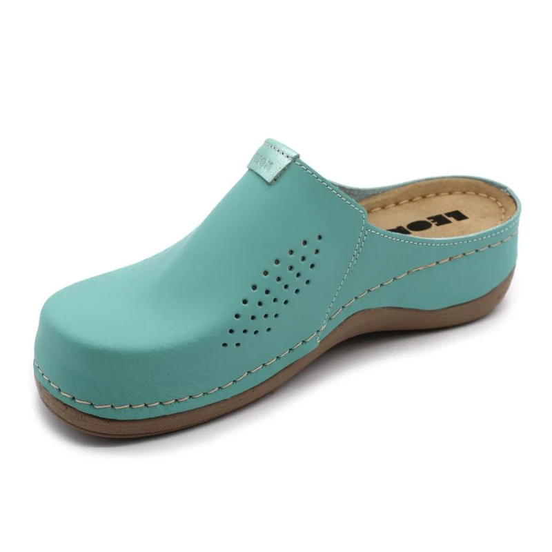 930 LEON Comfort női bőr klumpa