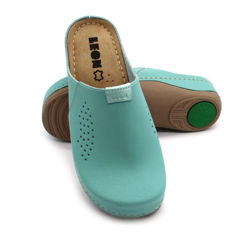 930 LEON Comfort női bőr klumpa