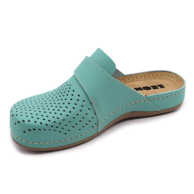 970 LEON Comfort női bőr klumpa