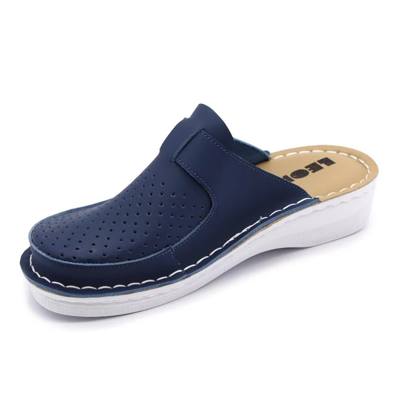 V263 LEON Comfort női bőr klumpa