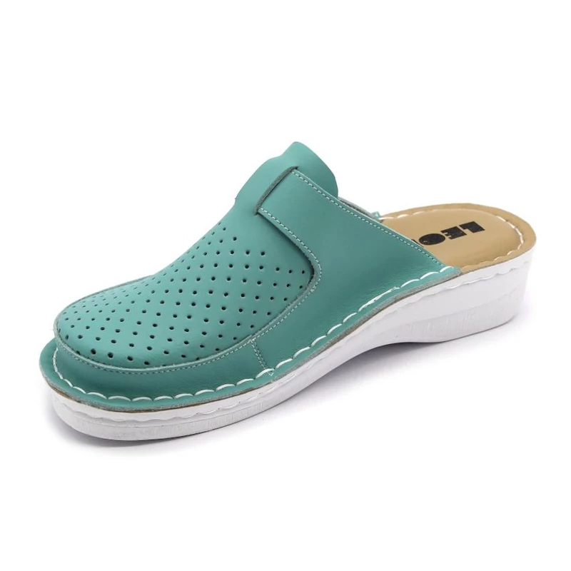 V263 LEON Comfort női bőr klumpa