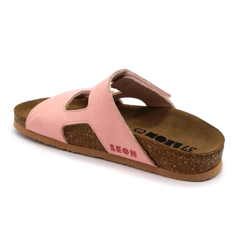 4051 LEON Comfort női bőr papucs