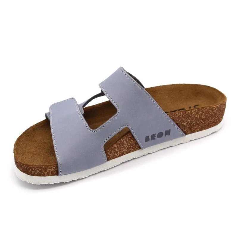 4051 LEON Comfort női bőr papucs