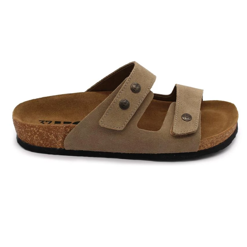 4050 LEON Comfort női bőr papucs