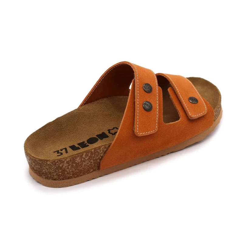 4050 LEON Comfort női bőr papucs