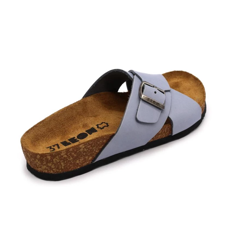 4053 LEON Comfort női bőr papucs