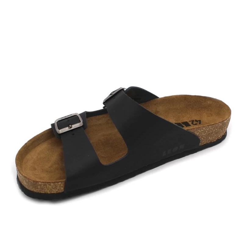 4010 LEON Comfort női bőr papucs