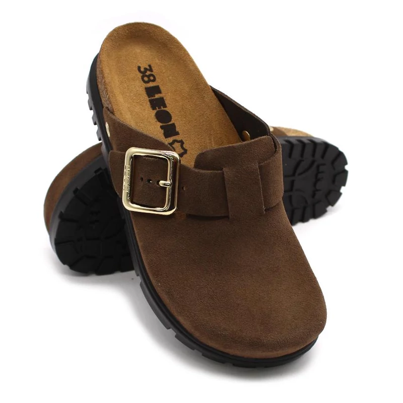6006 LEON Comfort női bőr klumpa