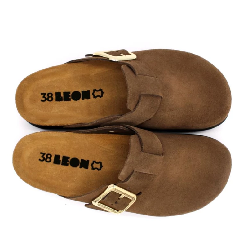 6006 LEON Comfort női bőr klumpa