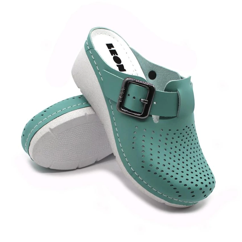 1100 LEON Comfort női bőr klumpa