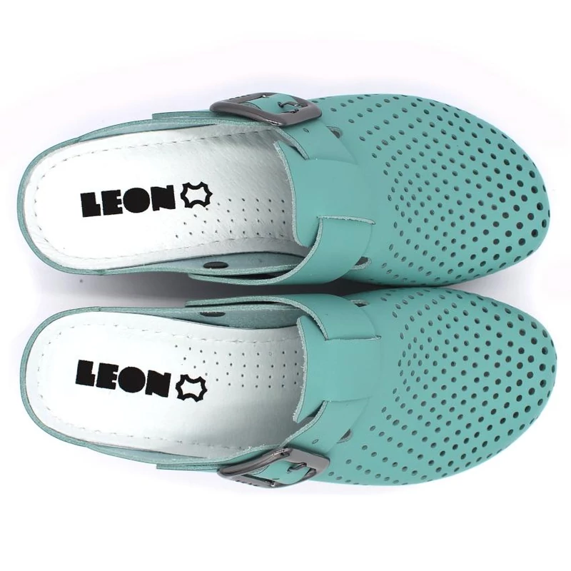 1100 LEON Comfort női bőr klumpa