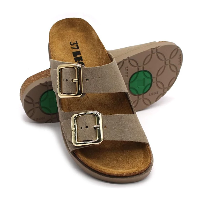 7010 LEON Comfort női bőr papucs
