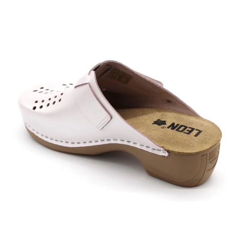 PU161 LEON Comfort női bőr klumpa