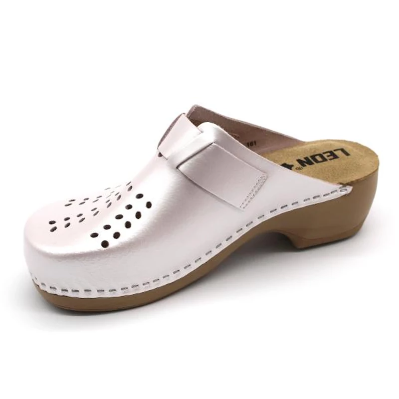 PU161 LEON Comfort női bőr klumpa