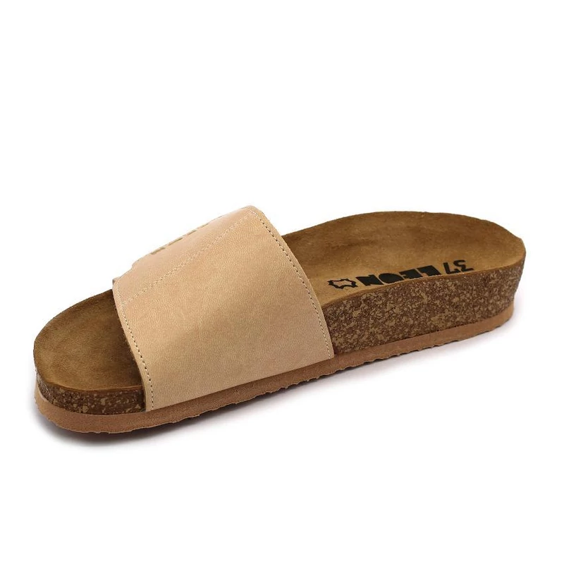 4022 LEON Comfort női bőr papucs