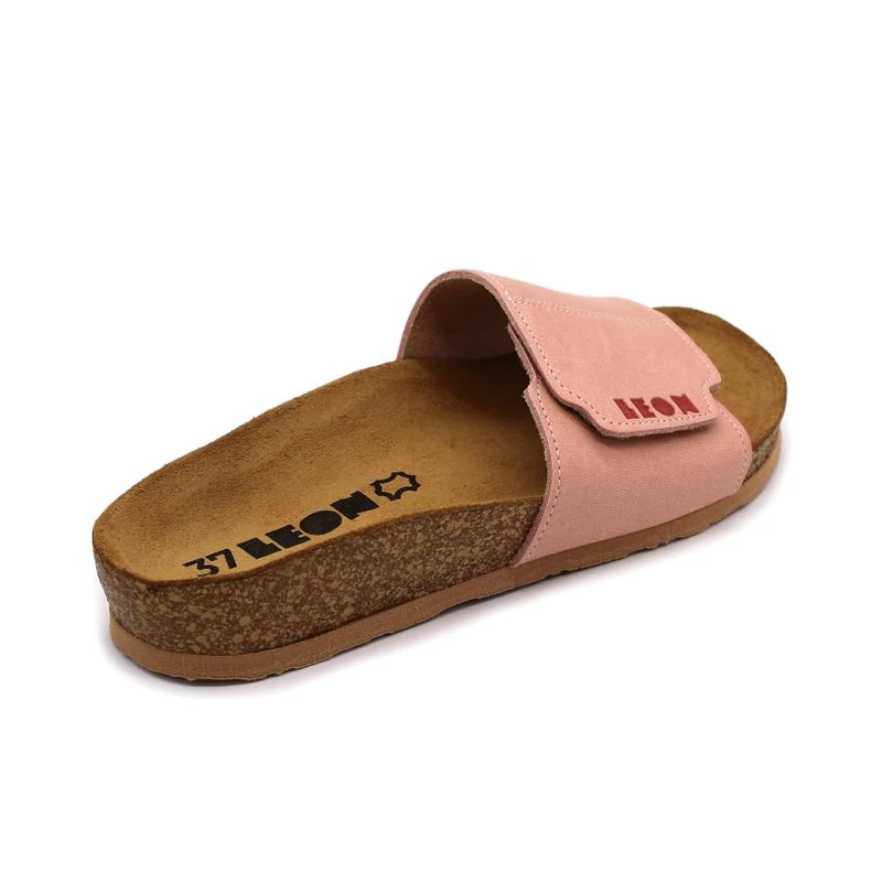 4022 LEON Comfort női bőr papucs
