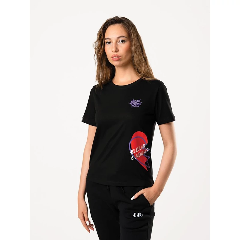 DRK HALOTT PENZ NELKULED T-SHIRT WOMEN