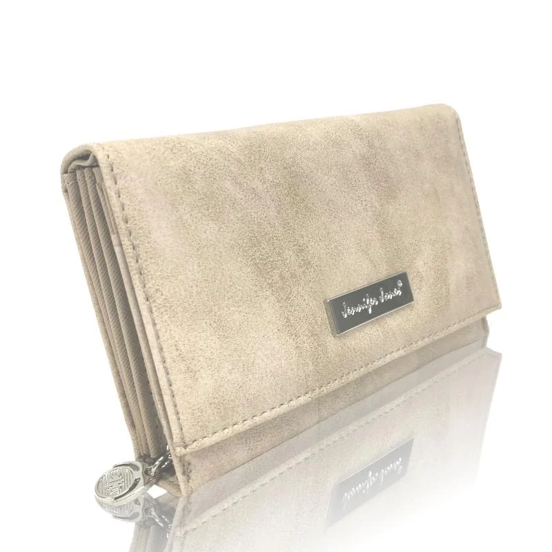 Jennifer Jones Női Pénztárca Beige-1103-7-Közepes Méret