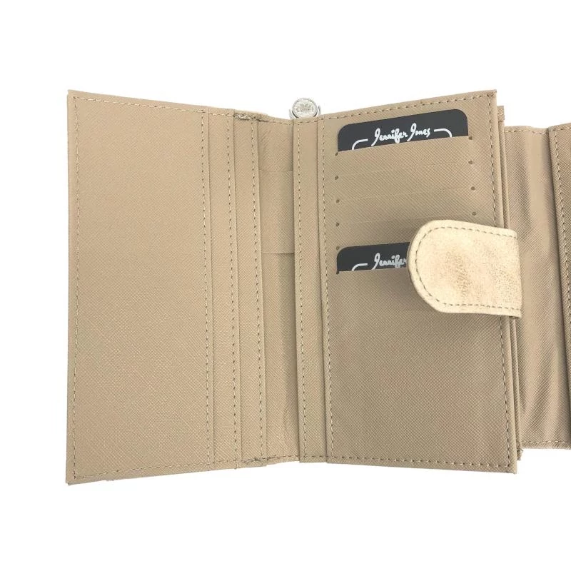 Jennifer Jones Női Pénztárca Beige-1103-7-Közepes Méret
