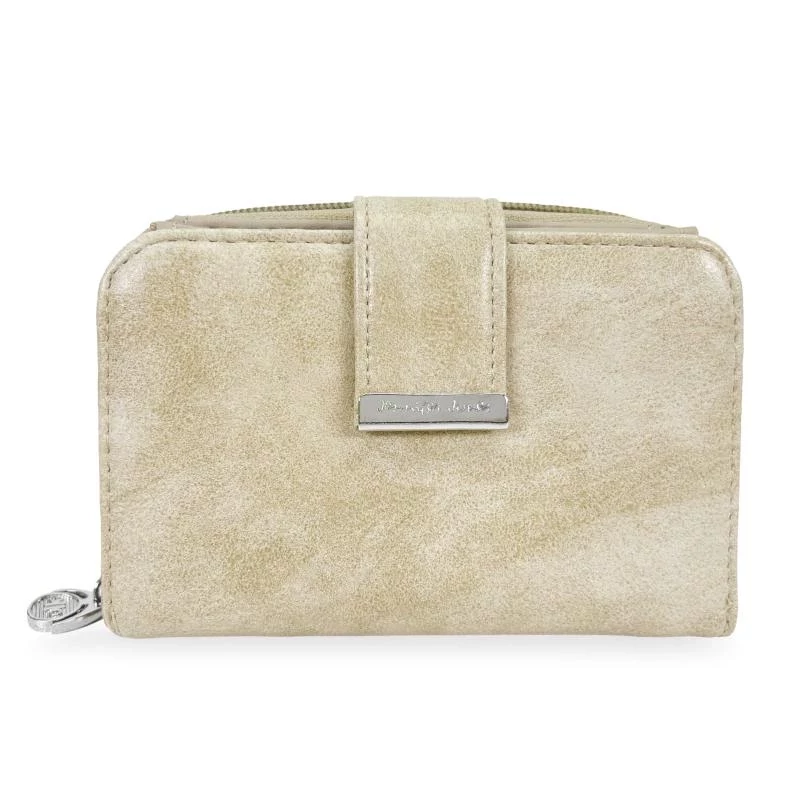 Jennifer Jones Női Pénztárca 1104-7 Beige - Kicsi Méret
