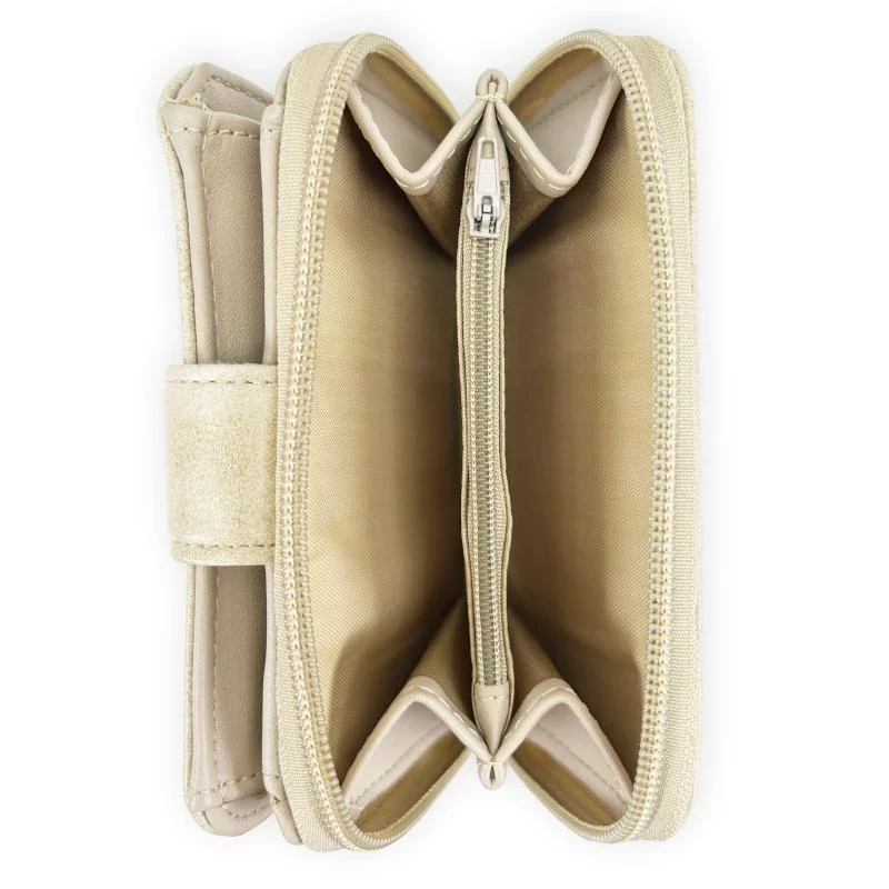 Jennifer Jones Női Pénztárca 1104-7 Beige - Kicsi Méret