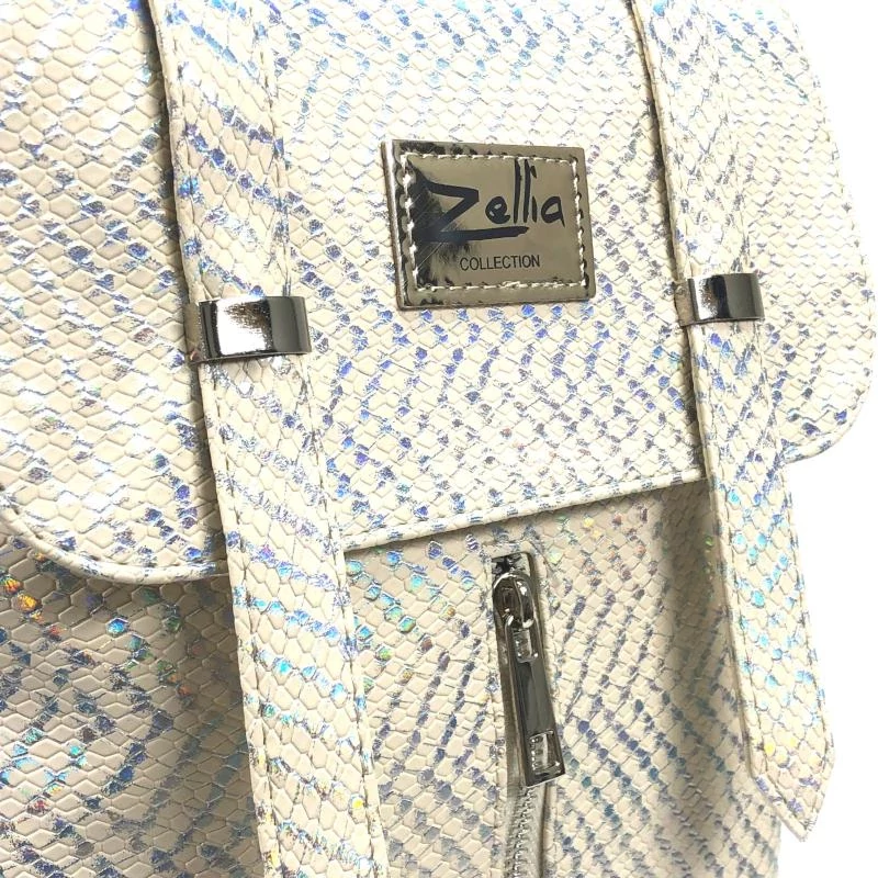 Zellia Női Hátizsák Td22013 Beige - Színes Hologram -