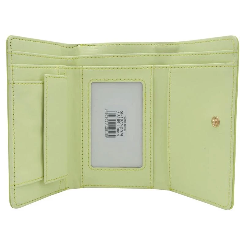 Női Pénztárca Pu Sf-1077-Dnm-8189 Limon