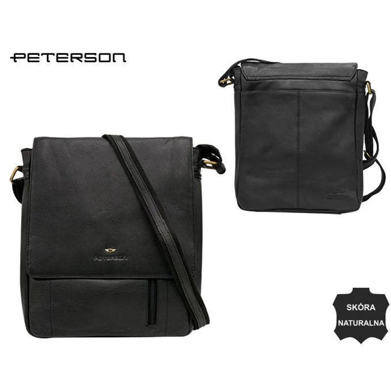 Peterson Férfi Oldaltáska Ptn-788-Ndm-6916 Black