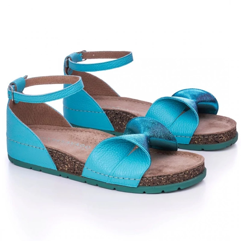 Batz szandál CITY DAY METAL TURQUOISE