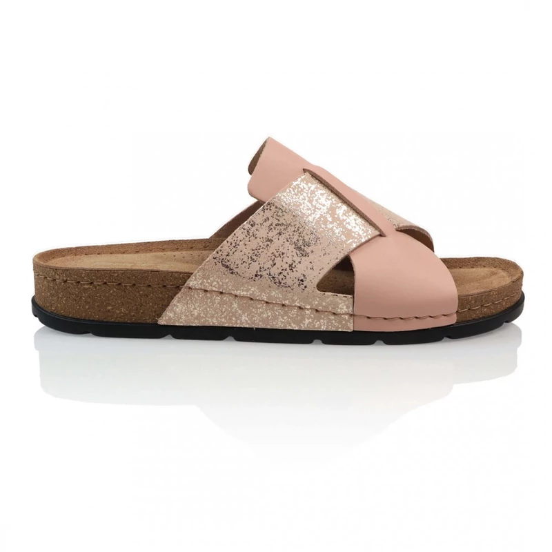 Batz papucs MARINA PEACH MIX
