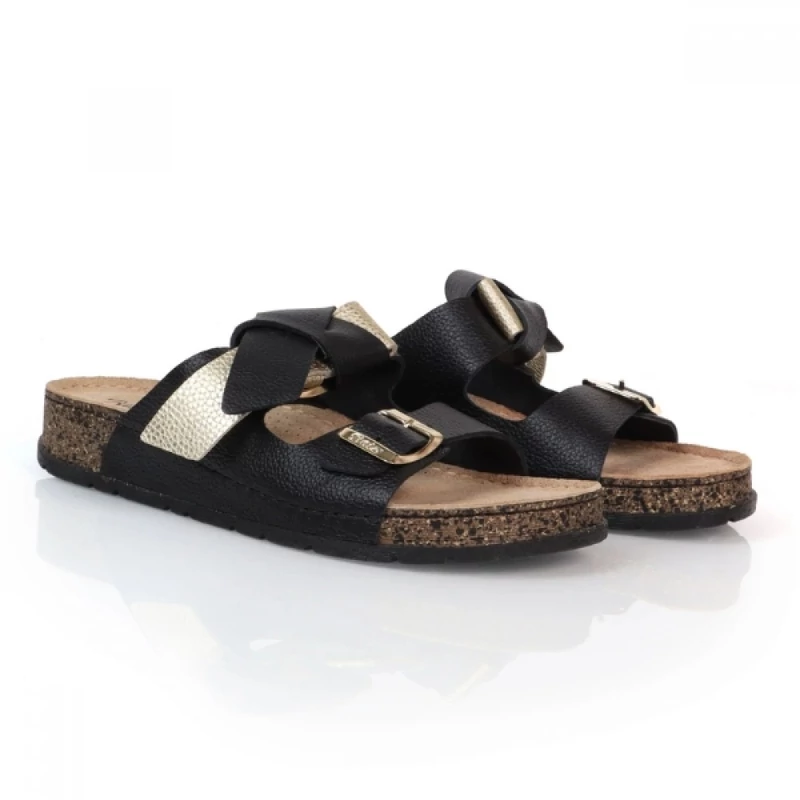 Batz papucs COSYSTEP GOLDBLACK